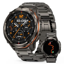 Montre Connectée homme SmartWatch Sport GPS KOSPET T3 Ultra2 1.43 Tracker dActivit Android iOS Samsung Xiaomi Iphone Noir 2