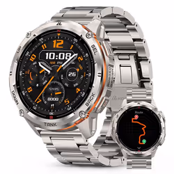 Montre Connectée homme SmartWatch Sport GPS KOSPET T3 Ultra2 1.43 Tracker dActivit Android iOS Samsung Xiaomi Iphone (2 Bande ...