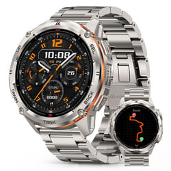 Montre Connectée homme SmartWatch Sport GPS KOSPET T3 Ultra2 1.43 Tracker dActivit Android iOS Samsung Xiaomi Iphone (2 Bandes)