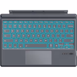 Clavier sans Fil Bluetooth MoKo pour Microsoft Surface Pro 7 Plus/Pro 7/Pro 6/Pro 5/Pro 4/Pro 3Gris