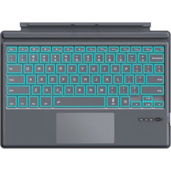 Clavier sans Fil Bluetooth MoKo pour Microsoft Surface Pro 7 Plus/Pro 7/Pro 6/Pro 5/Pro 4/Pro 3Gris