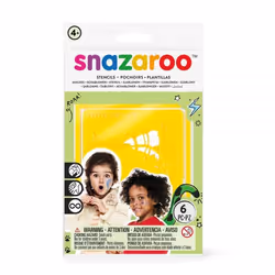 Snazaroo 1198012, Pochoir art, Enfants, Jaune, Garçon/Fille, Royaume-Uni, Ampoule