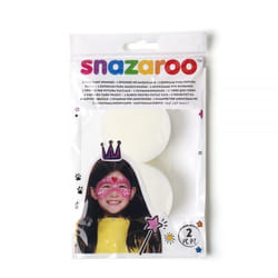 Snazaroo 1198010 Éponge à peinture Blanc 2 pièce(s)