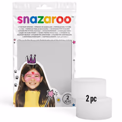 Snazaroo 1198010 Éponge à peinture Blanc 2 pièce(s)