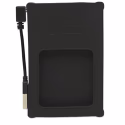 Manhattan 130103 Boîtier de disques de stockage Boîtier HDD Noir 2.5"
