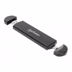 Manhattan 130639, Enceinte ssd, M.2, 10 Gbit/s, Échange à chaud, Connectivité USB, Noir