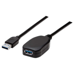Manhattan 150712 câble USB 5 m USB 3.2 Gen 1 (3.1 Gen 1) USB A Noir