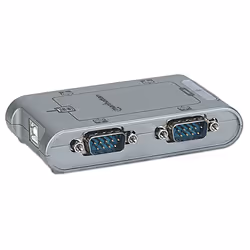 Manhattan 151047 convertisseur série, répéteur et isolateur USB 2.0 Argent