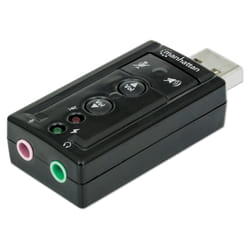 Manhattan 151429 carte sons 7.1 canaux USB