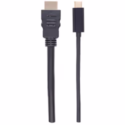 Manhattan 151764 câble vidéo et adaptateur 2 m USB Type-C HDMI Type A (Standard) Noir - Vue supplémentaire 4