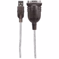 Manhattan 151849 câble Série Noir 1,8 m USB Serial/COM/RS232/DB9 - Vue supplémentaire 4