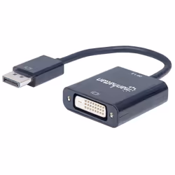 Manhattan 152228, 0,23 m, DisplayPort, DVI-D, Mâle, Femelle, Droit