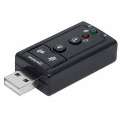 Manhattan 152341 carte sons 7.1 canaux USB