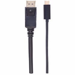 Manhattan 152464 câble vidéo et adaptateur 2 m USB Type-C DisplayPort Noir - Vue supplémentaire 4