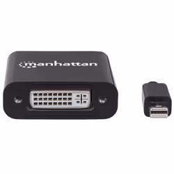 Manhattan 152549 câble vidéo et adaptateur 0,195 m Mini DisplayPort DVI-I Noir