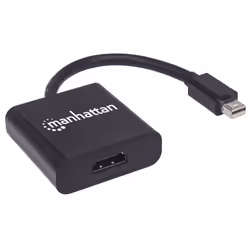 Manhattan 152570 câble vidéo et adaptateur Mini DisplayPort HDMI Type A (Standard) Noir
