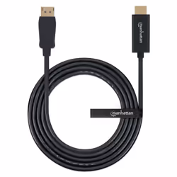 Manhattan 152679 câble vidéo et adaptateur 1,8 m DisplayPort HDMI Noir - Vue supplémentaire 5
