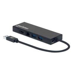 Manhattan 152846 station d'accueil USB Type-A Noir