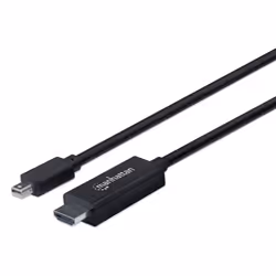 Manhattan 153287, 1,8 m, Mini DisplayPort, HDMI Type A (Standard), Mâle, Mâle, Droit