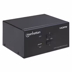 Manhattan 153522 commutateur écran, clavier et souris Noir