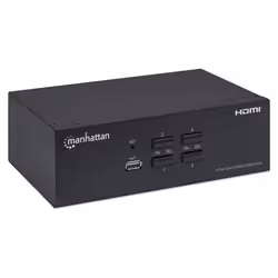 Manhattan 153539 commutateur écran, clavier et souris Noir