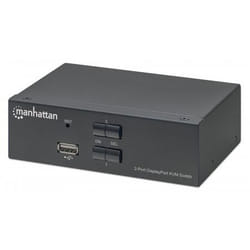 Manhattan 153546 commutateur écran, clavier et souris Noir