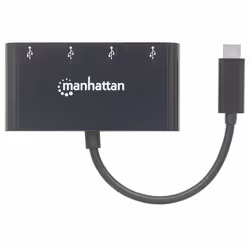 Manhattan 162746 hub & concentrateur USB 3.2 Gen 1 (3.1 Gen 1) Type-C 5000 Mbit/s Noir - Vue supplémentaire 4