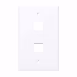 Intellinet 163293 Plaque de commutation et obturateur Blanc