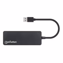 Manhattan 164900 hub & concentrateur USB 3.2 Gen 1 (3.1 Gen 1) Type-A 5000 Mbit/s Noir - Vue supplémentaire 4