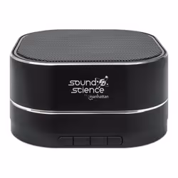 Manhattan 164993 enceinte portable Noir 3 W