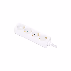 Manhattan 167802, 2 m, Intérieure, Type F, Type F, Courbe, Plastique
