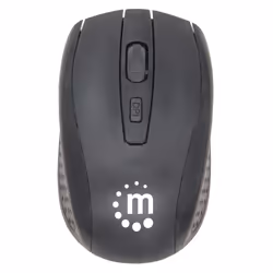 Manhattan 178990 clavier Souris incluse RF sans fil Noir
