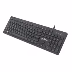 Manhattan 179485, Taille réelle (100 %), USB, LED RGB, Noir