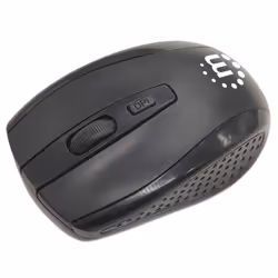 Manhattan 179492 clavier Souris incluse RF sans fil QWERTY Allemand Noir