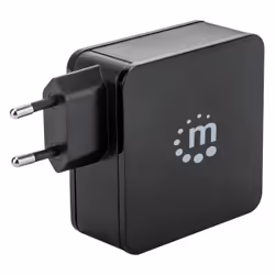Manhattan 180214 chargeur d'appareils mobiles Netbook, Tablette Noir Secteur Intérieure