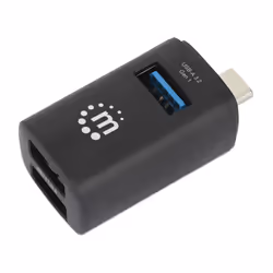 Manhattan 180993 hub & concentrateur USB 3.2 Gen 1 (3.1 Gen 1) Type-C 5000 Mbit/s Noir - Vue supplémentaire 5