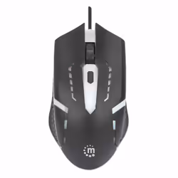 Manhattan 190206 souris Ambidextre USB Type-A Optique 1500 DPI