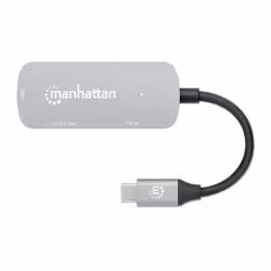 Manhattan 190299 station d'accueil Avec fil USB 3.2 Gen 1 (3.1 Gen 1) Type-C Argent - Vue supplémentaire 4