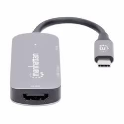 Manhattan 190299 station d'accueil Avec fil USB 3.2 Gen 1 (3.1 Gen 1) Type-C Argent - Vue supplémentaire 8