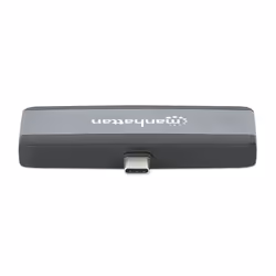 Manhattan 190404 station d'accueil Avec fil USB 3.2 Gen 2 (3.1 Gen 2) Type-C Gris