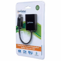 Manhattan 207768 répartiteur vidéo DisplayPort 2x DisplayPort - Vue supplémentaire 5