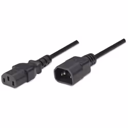 Manhattan 301152, 1,8 m, Coupleur C13, Coupleur C14, 250 V, 10 A