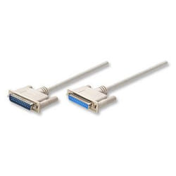 Manhattan 4.5m DB25 M/F câble Série Blanc 4,5 m DB25 F