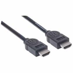 Manhattan 306119 câble HDMI 1,8 m HDMI Type A (Standard) Noir