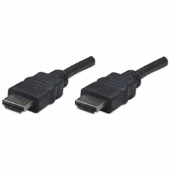 Manhattan 308441, 7,5 m, HDMI Type A (Standard), HDMI Type A (Standard), Compatibilité 3D, 10,2 Gbit/s, Noir