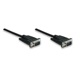 Manhattan HD15 M/M, 1.8m câble VGA 1,8 m VGA (D-Sub) Noir