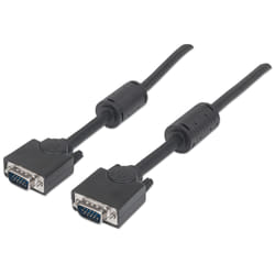 Manhattan 317733 câble VGA 3 m VGA (D-Sub) Noir