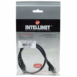Intellinet 318143 câble de réseau Noir 0,5 m Cat5e U/UTP (UTP)