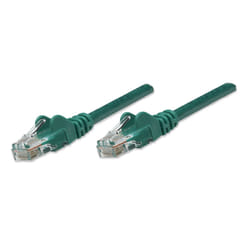 Intellinet Cat5e, 0.45m câble de réseau Vert 0,5 m U/UTP (UTP)