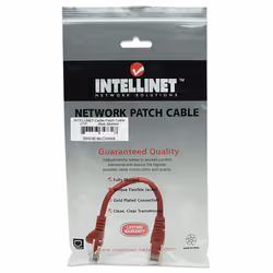 Intellinet Cat5e UTP câble de réseau Rouge 0,5 m U/UTP (UTP) - Vue supplémentaire 4
